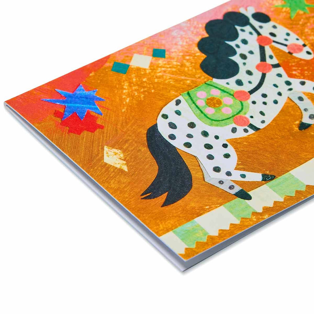 Circus Pony Mini Greeting Card