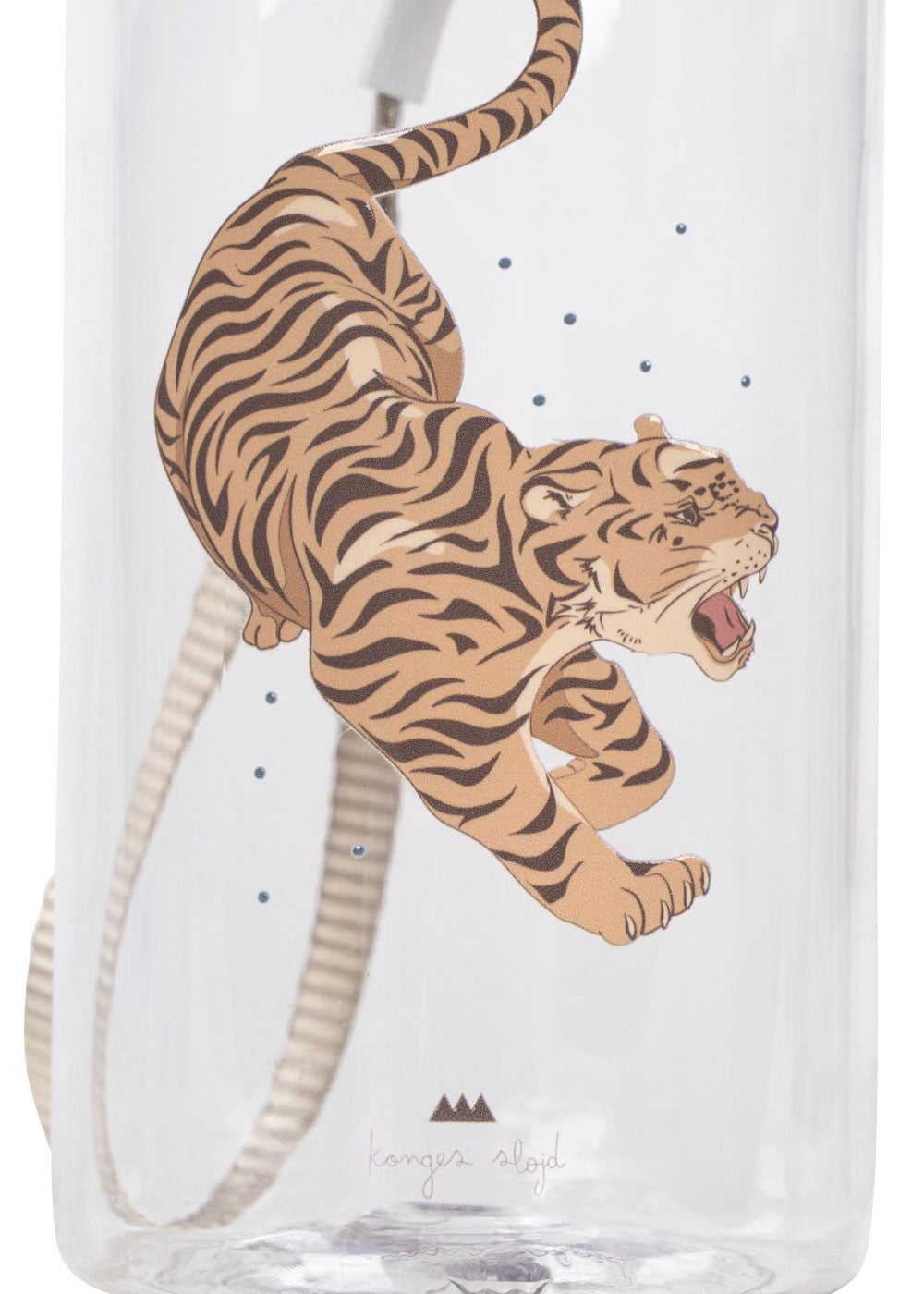 Konges Sløjd Water Bottle Tiger Ruggito