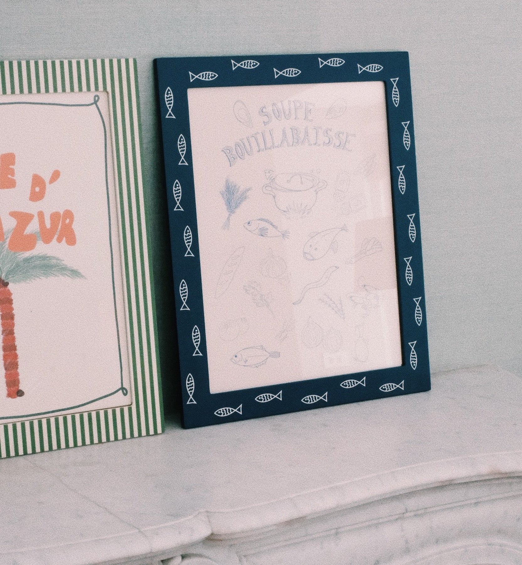 Anna + Nina Fish Frame