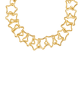 Anna + Nina Linked Chunky Stars Bracelet