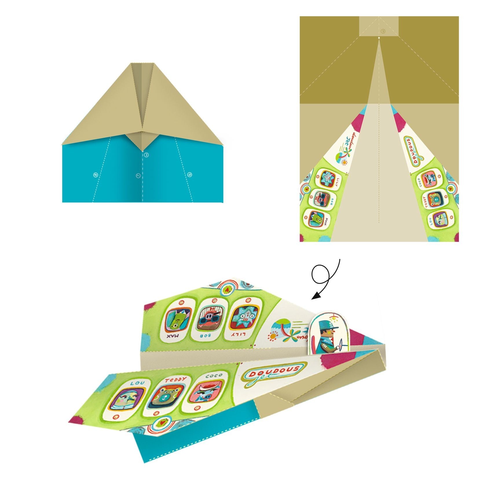 Djeco Aircraft Origami