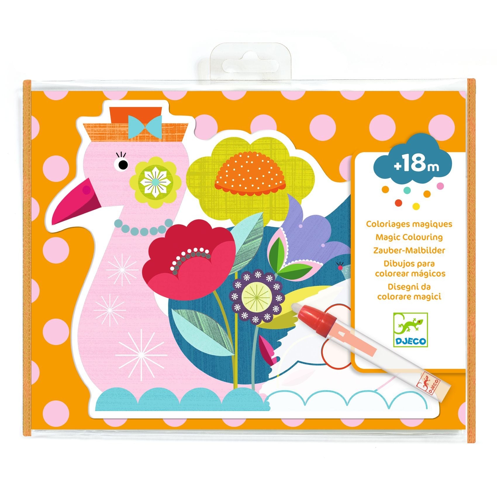 Djeco Magic Water Colouring Boards - Animalo Len