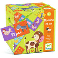 Djeco Domino Cards - Farm Animals