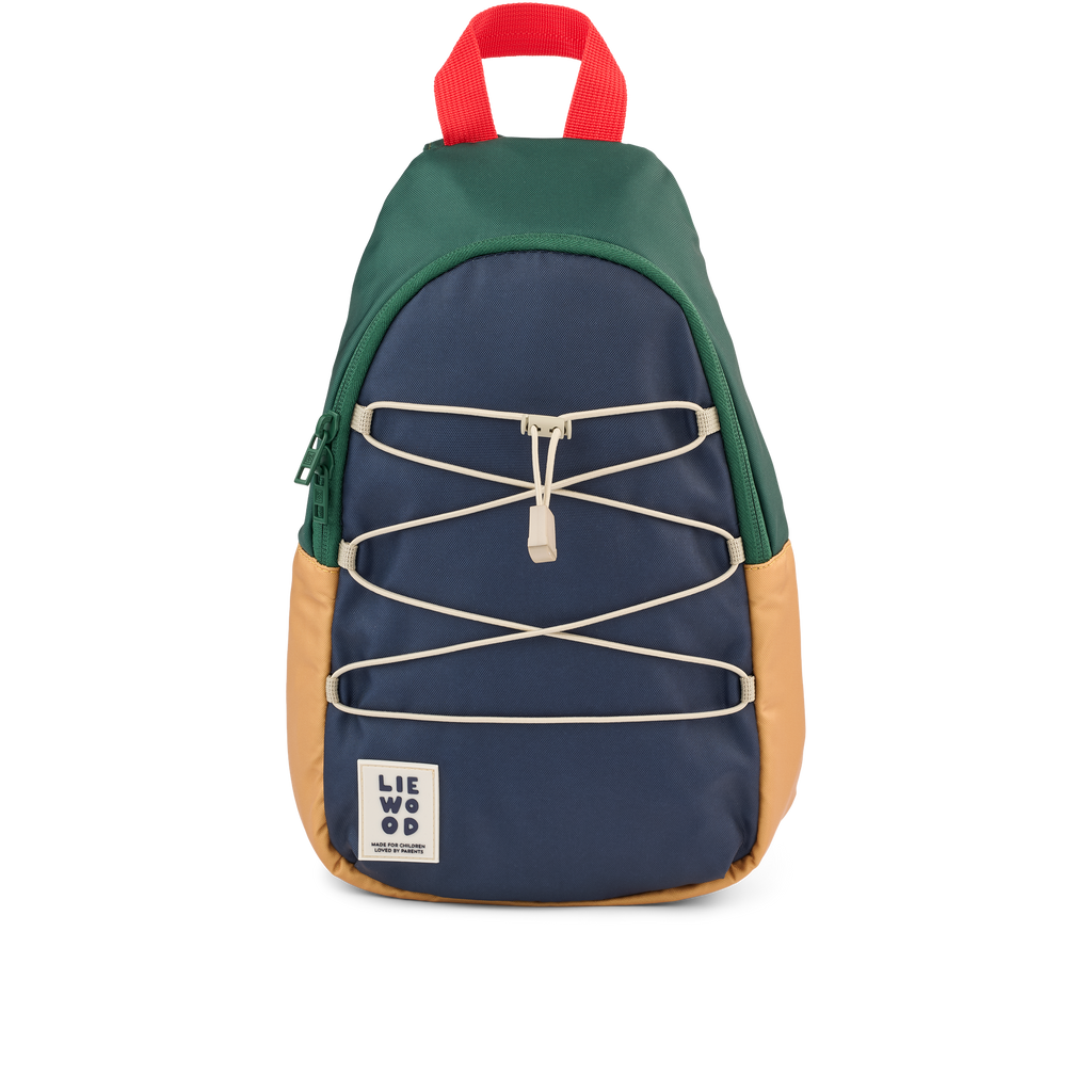 Liewood Phoenix One Shoulder Backpack - Classic navy multi mix