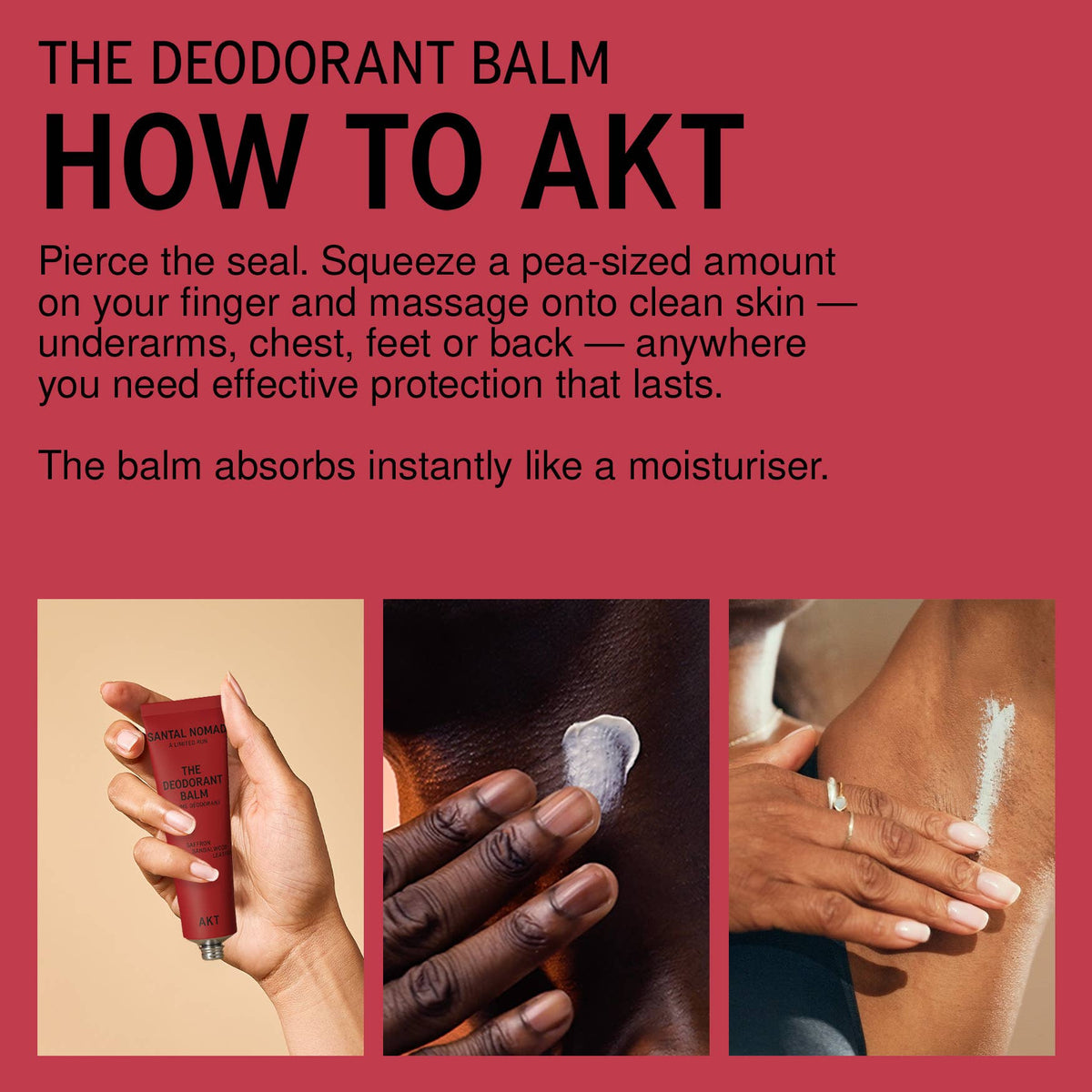 AKT The Deodorant Balm Santal Nomad - Limited Run