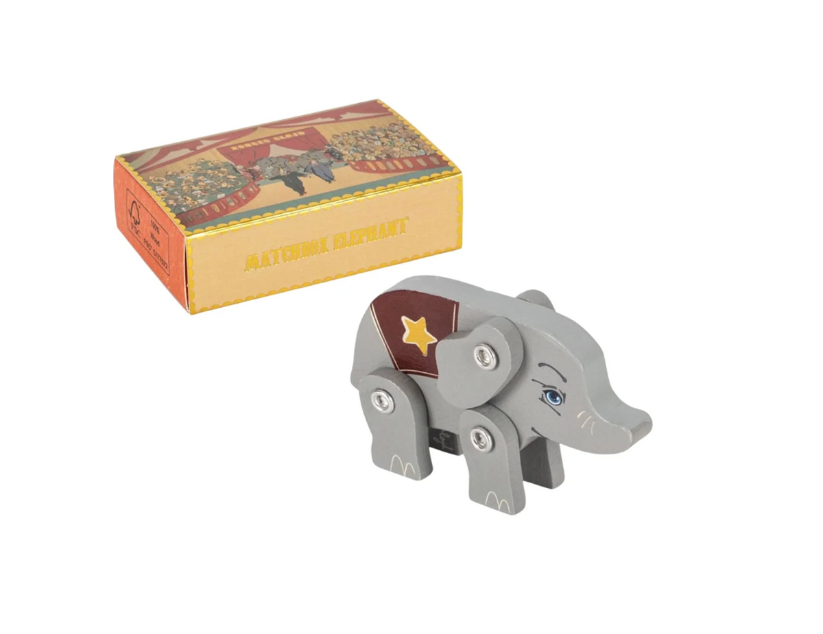 Konges Sløjd Matchbox Animal - Elephant