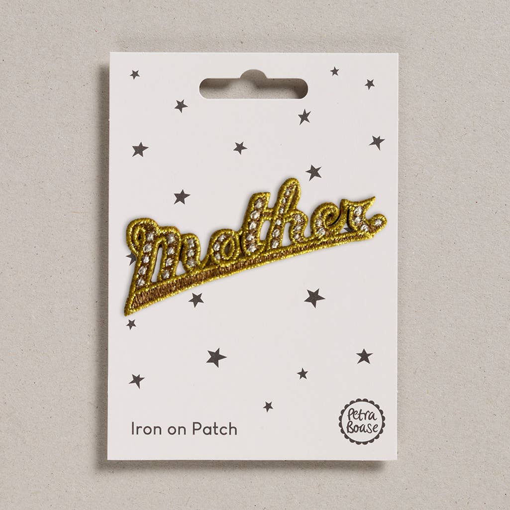 Iron on Patch Mother
