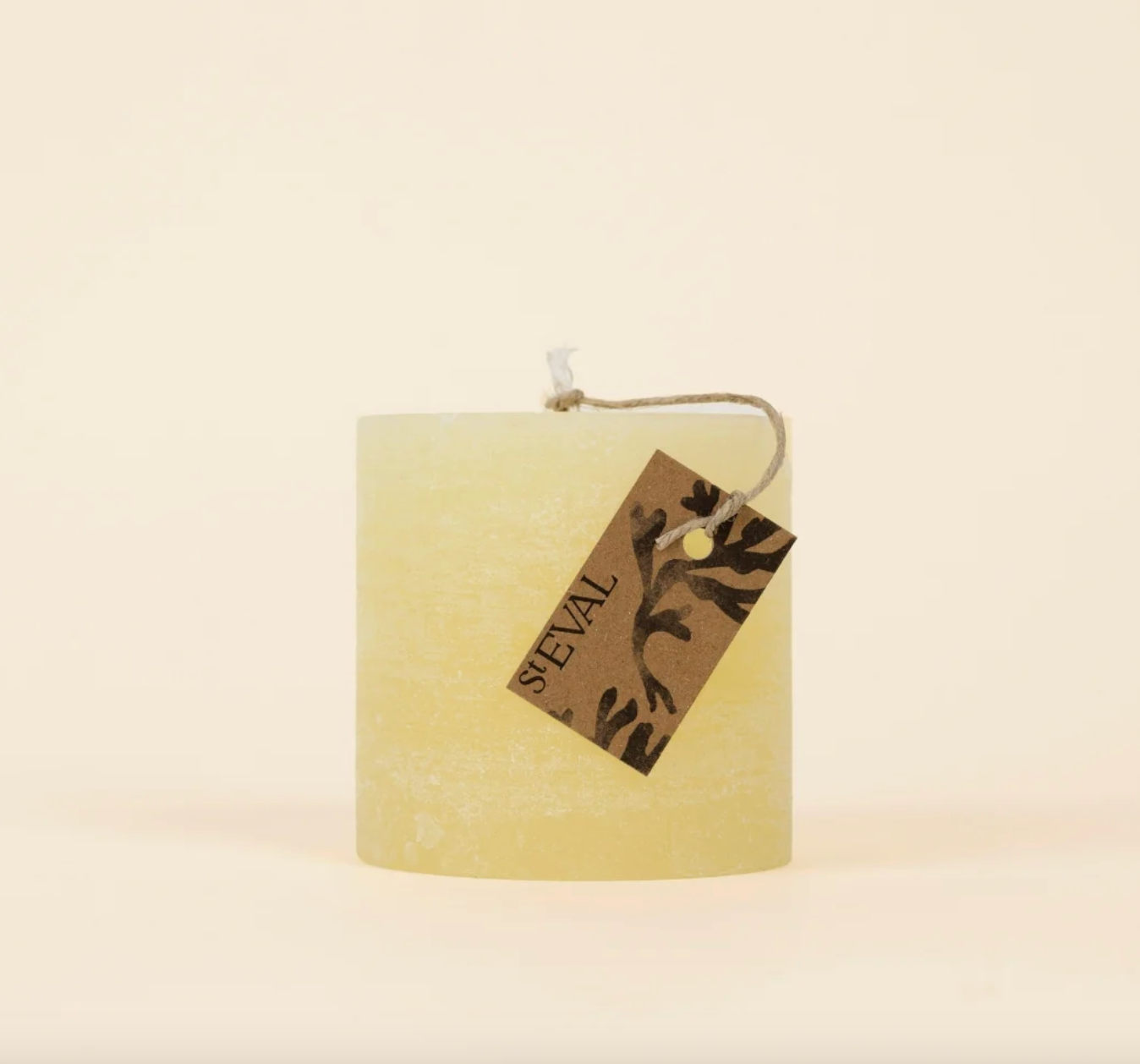 St Eval Pillar Candle Sea Salt