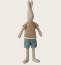 Maileg Rabbit, Size 3 - Classic - Knitted Shirt and Shorts
