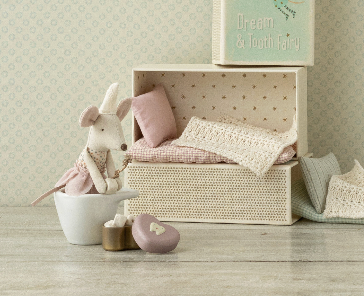 Maileg Tooth box, Small - Heather