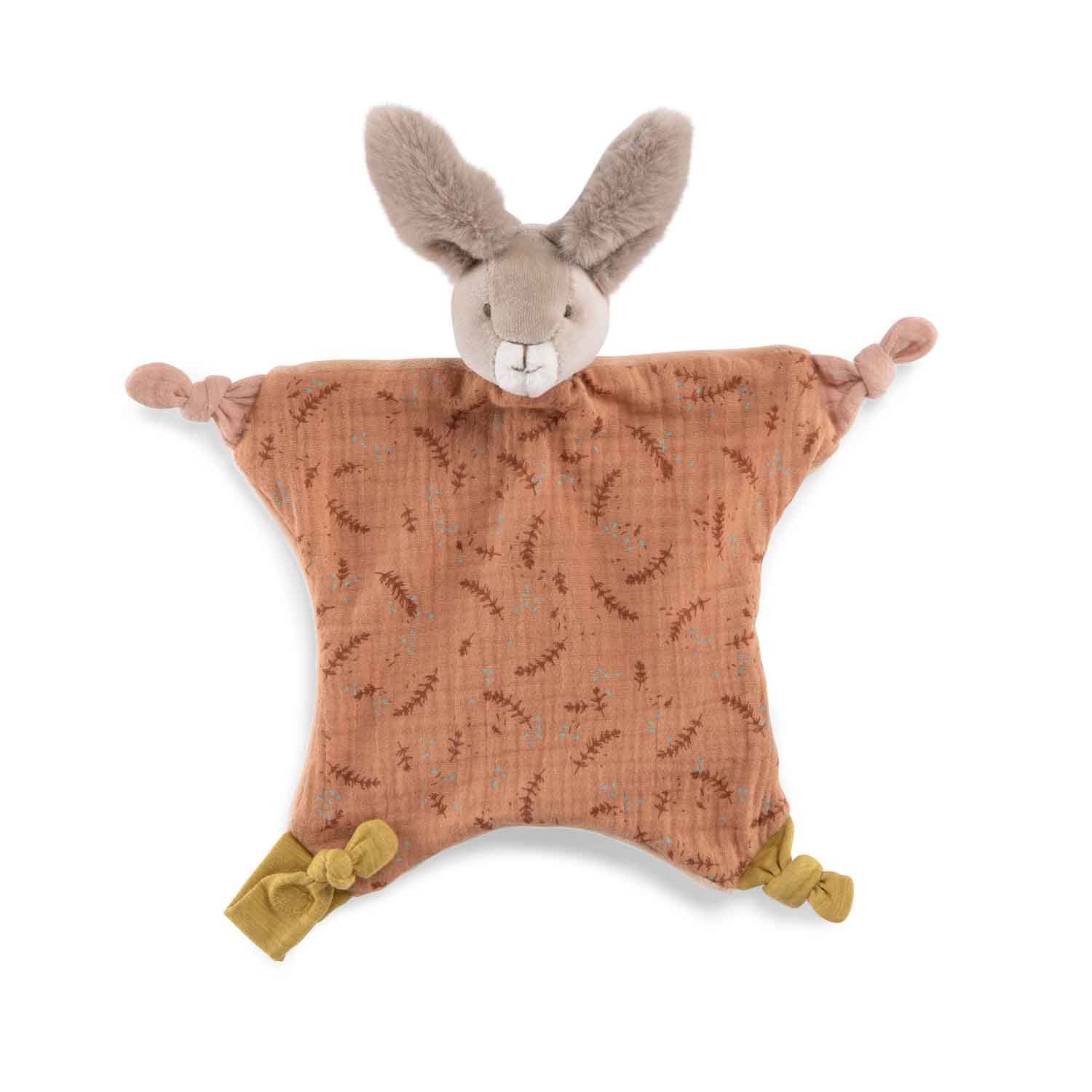 Moulin Roty Clay rabbit comforter - Trois Petits Lapins