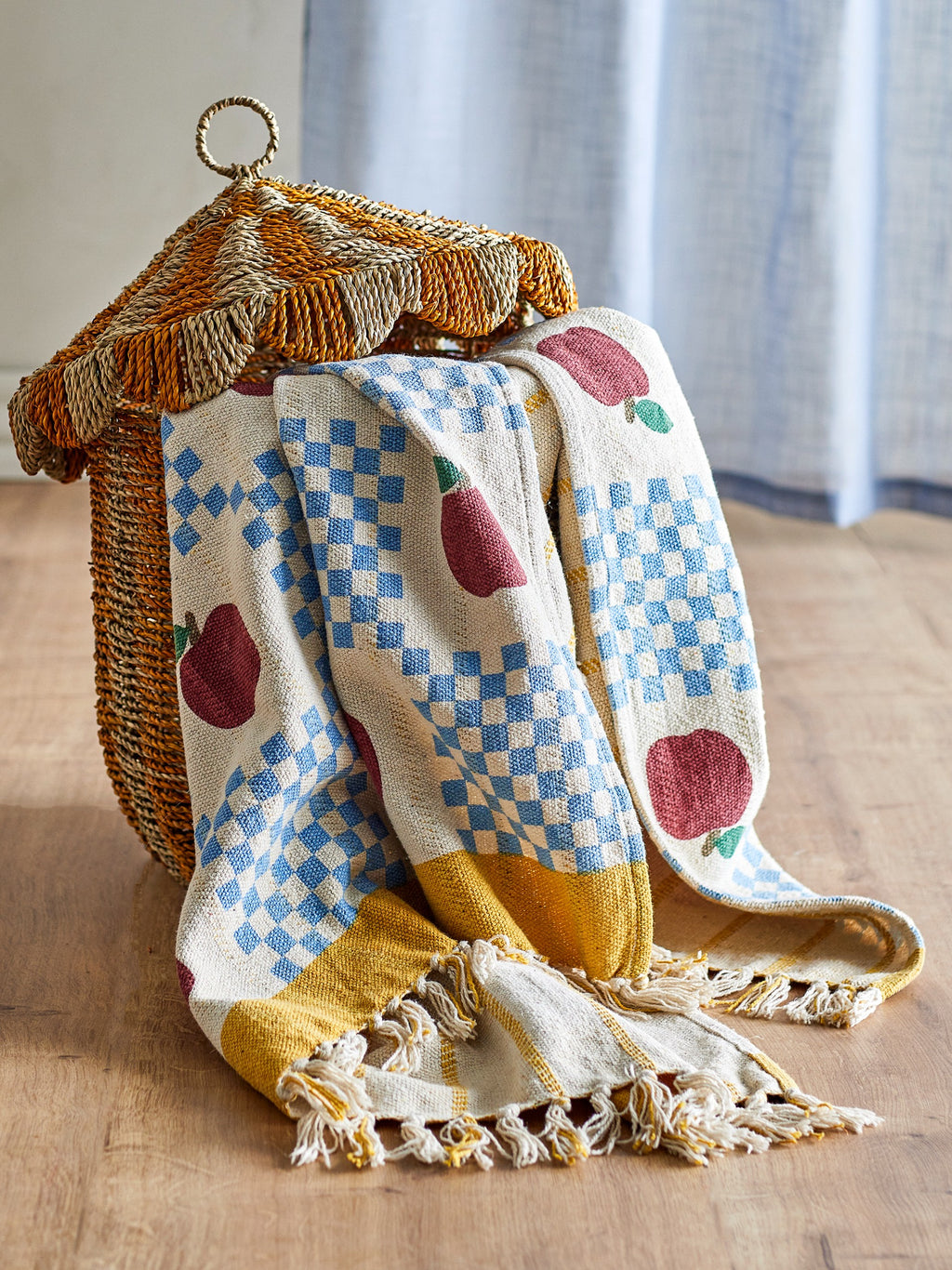 Bloomingville Gala Throw, Multi, Recycled Cotton