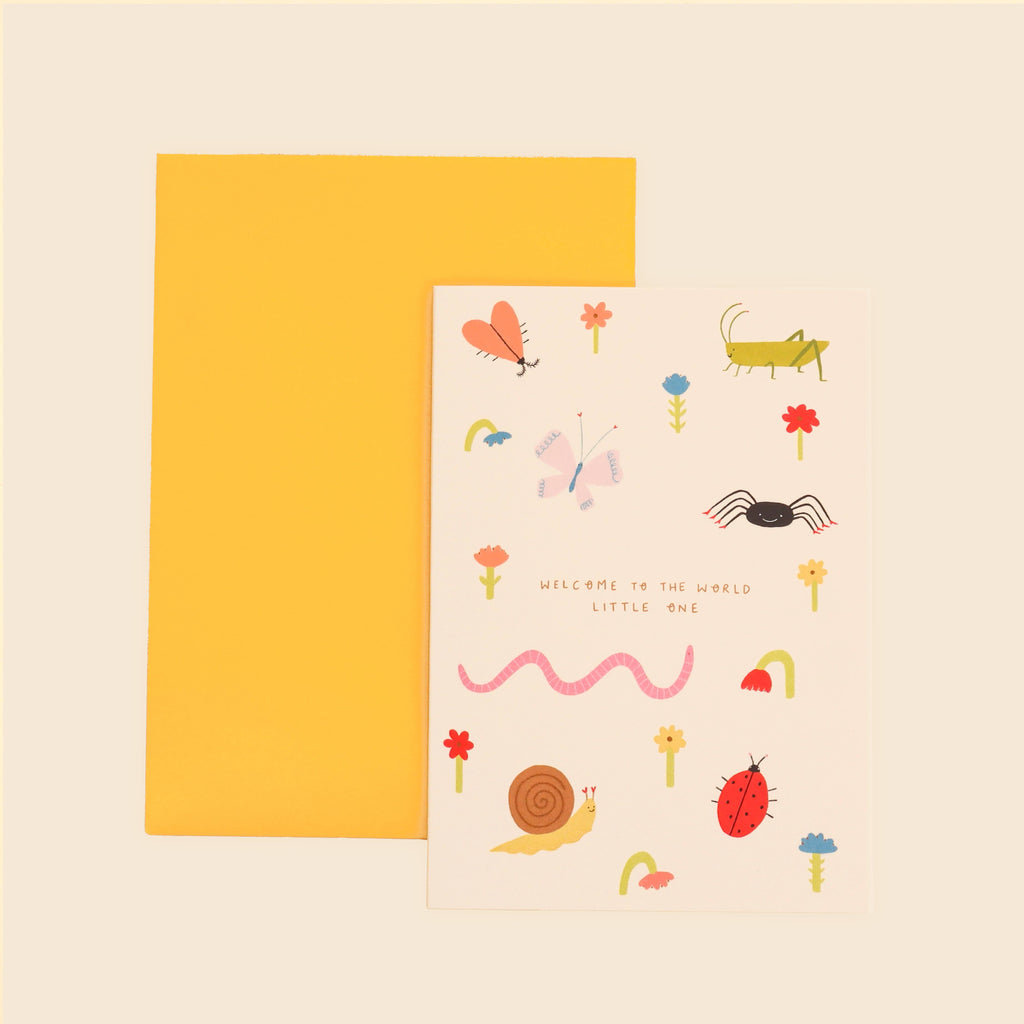 Welcome To The World Card | New Baby Card