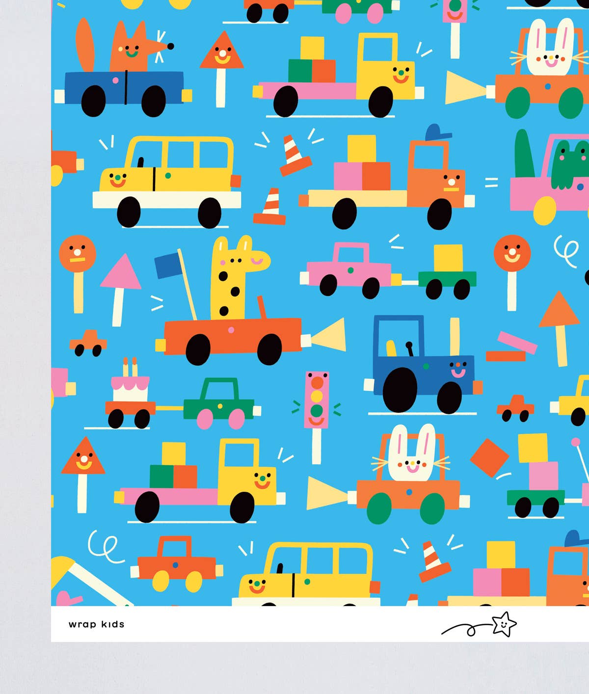 Beep Beep Gift Wrap