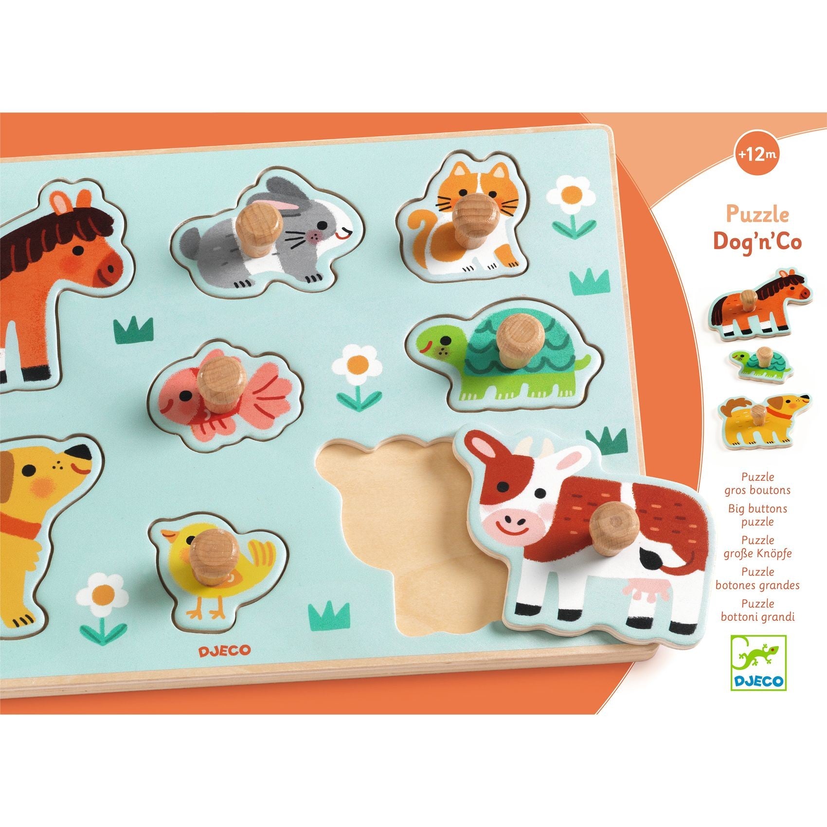 Djeco Dog and Co Puzzle