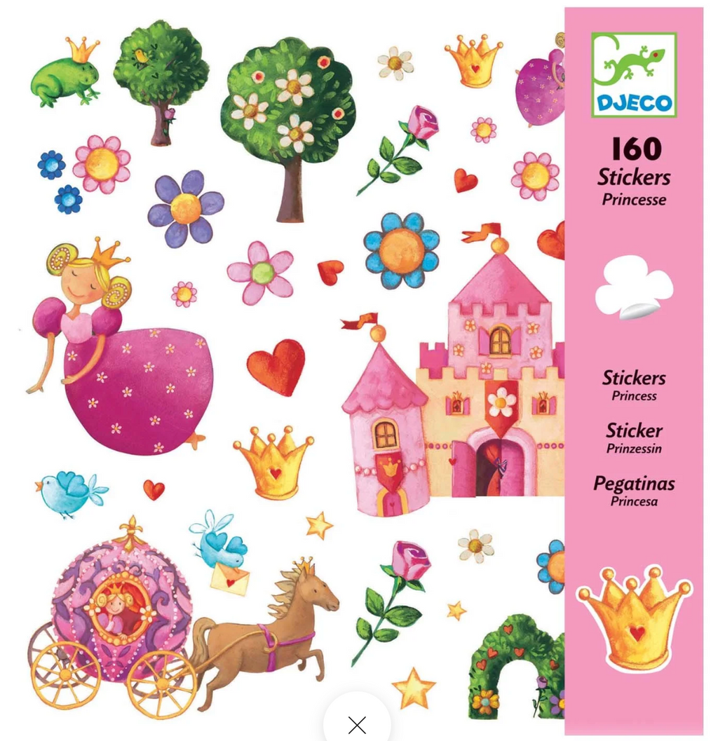 Djeco Princess Stickers