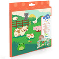 Djeco Farm Animals Repositionable Stickers Set