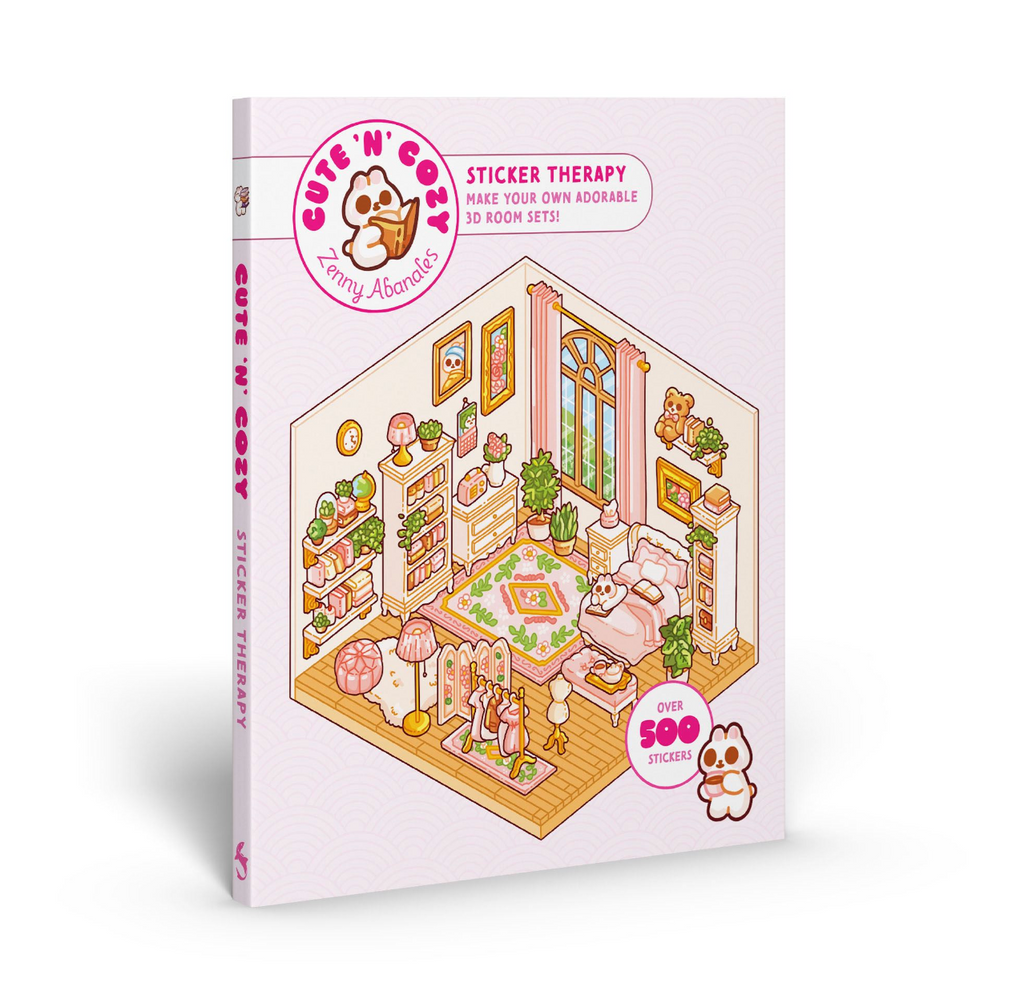 CUTE N COZY STICKER THERAPY (SKITTLEDOG) (PB)