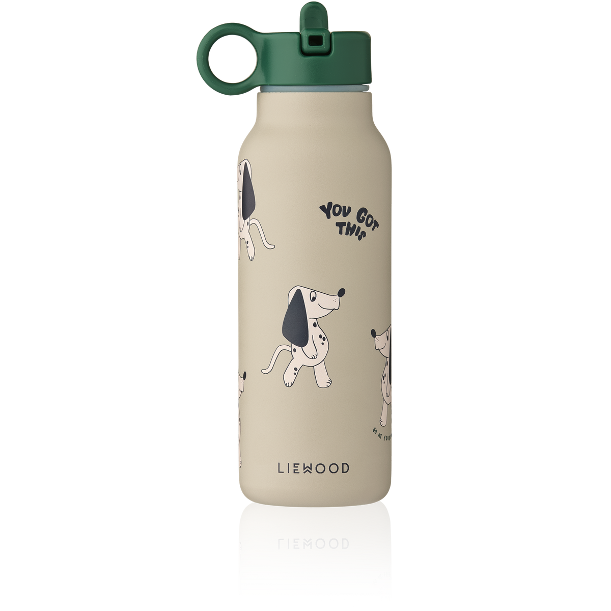 Liewood Falk Water Bottle 350ml - Dakota Dog Mist