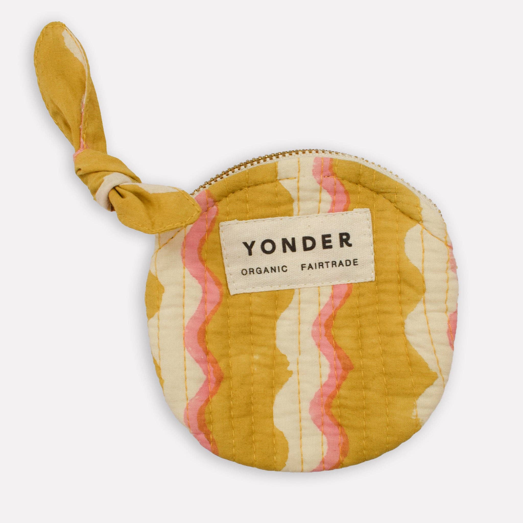 YONDER Quilted Coin Purse | Wiggle | Honey