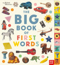 BIG BOOK OF FIRST WORDS (BRITISH MUSEUM) (BOARD)