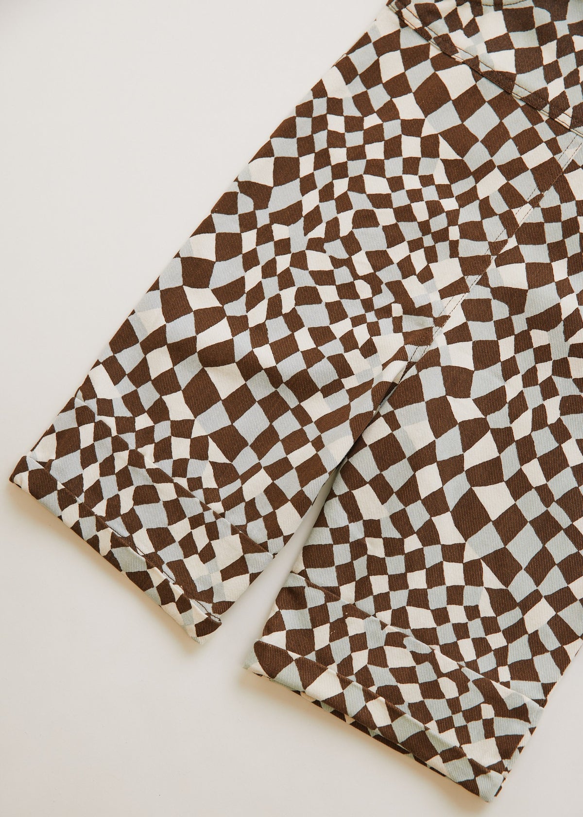 Claude & Co Blythe Warped Checkerboard Dungaree