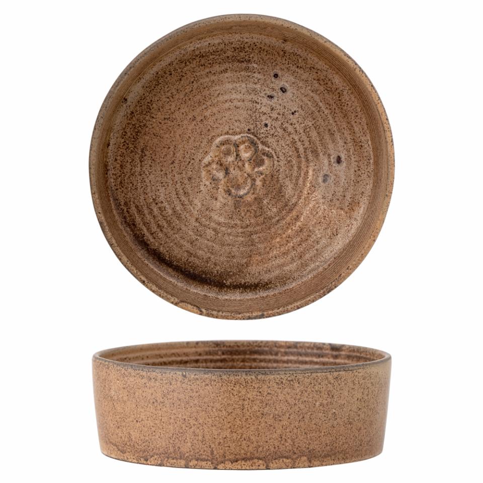 Bloomingville - Buddy Bowl, Brown, Stoneware