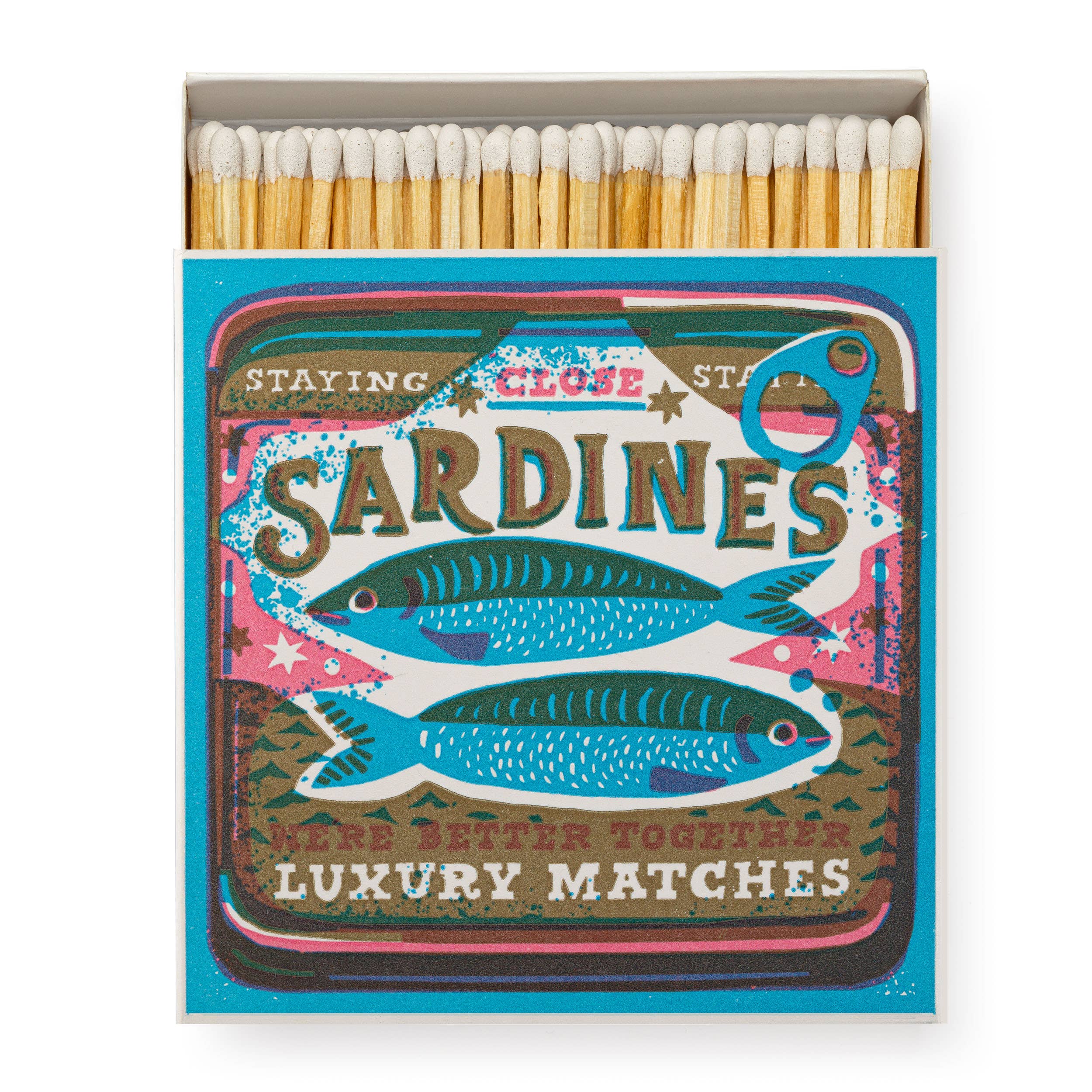 Archivist Sardine | Square - Safety Matches