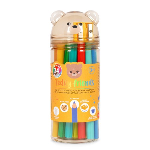 Legami Teddy Bear Color Pencil - Teddy Bear