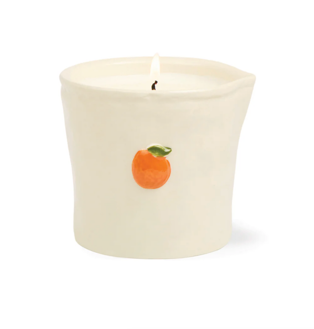 Paddywax Embossed Ceramic Candle - Citrus Spritz