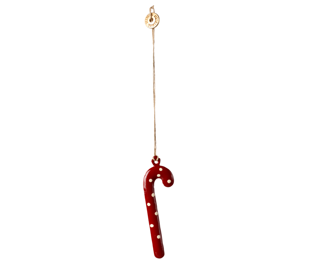 Maileg Metal ornament, Sugar cane - Dot