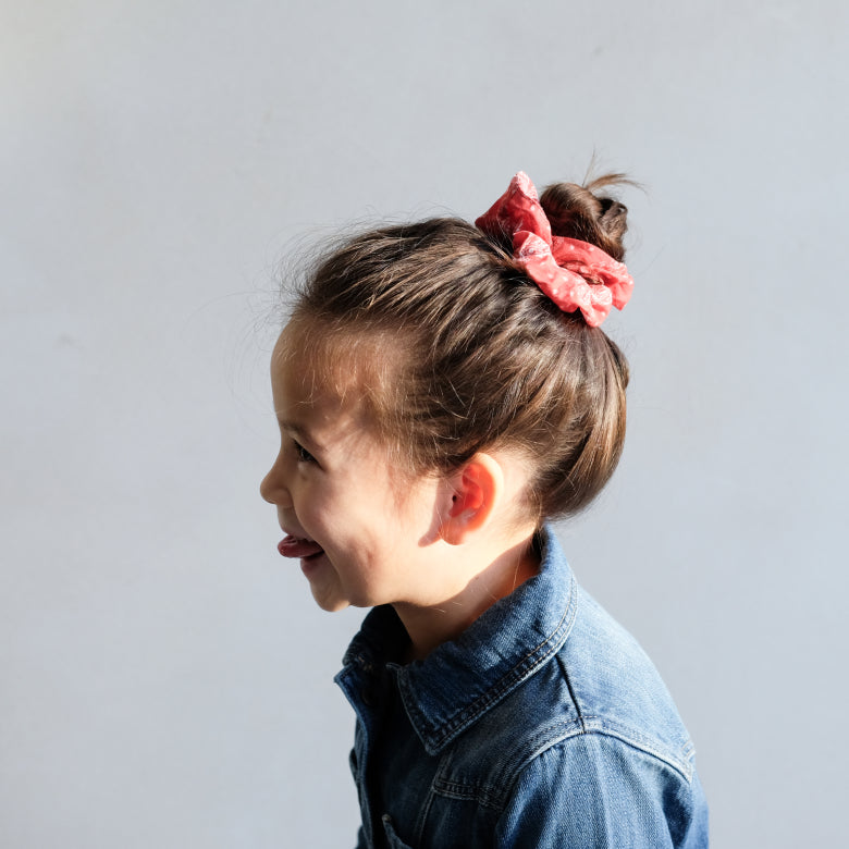 Mimi and Lula Bandana Scrunchie Red