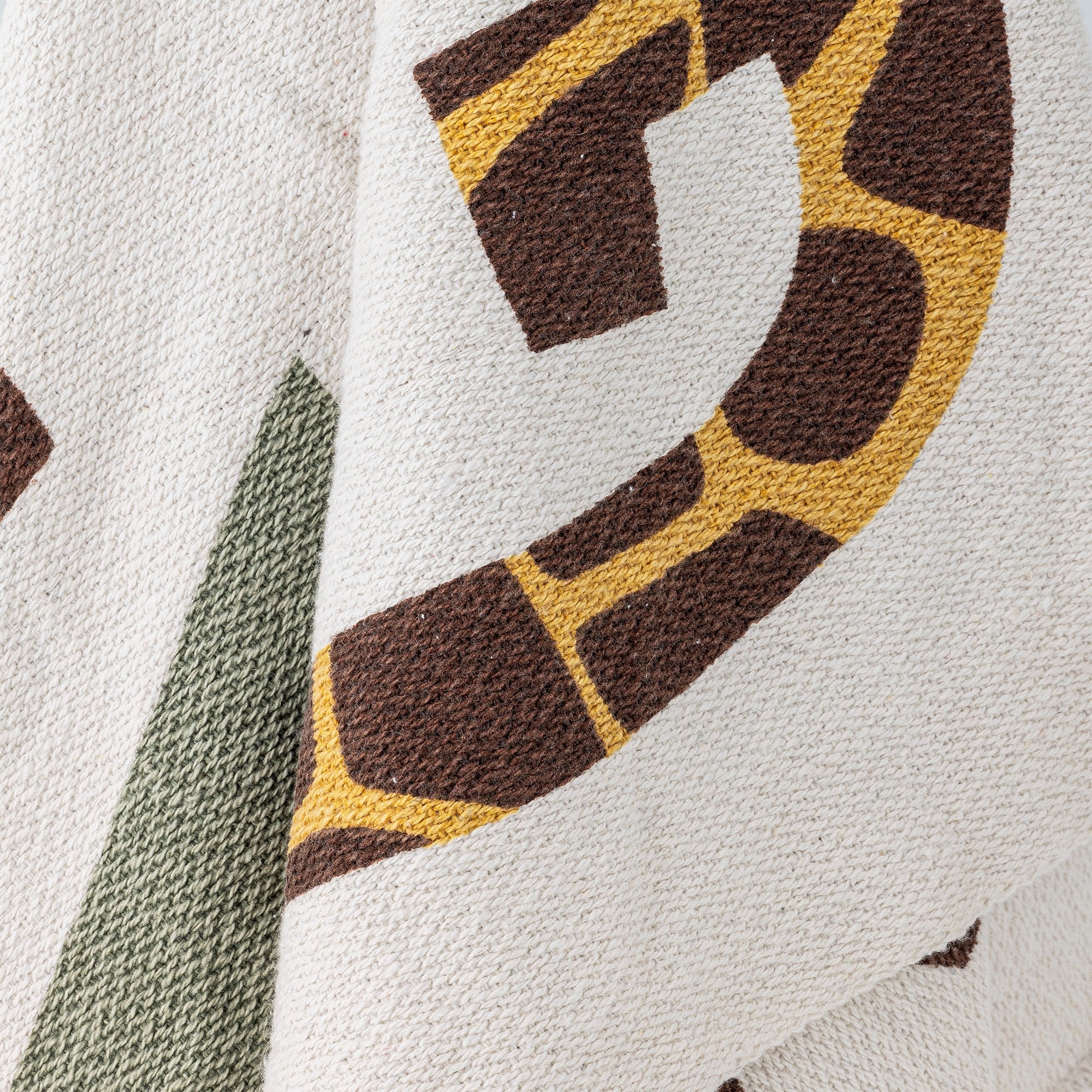 Bloomingville Memmo Throw, Multi, Recycled Cotton