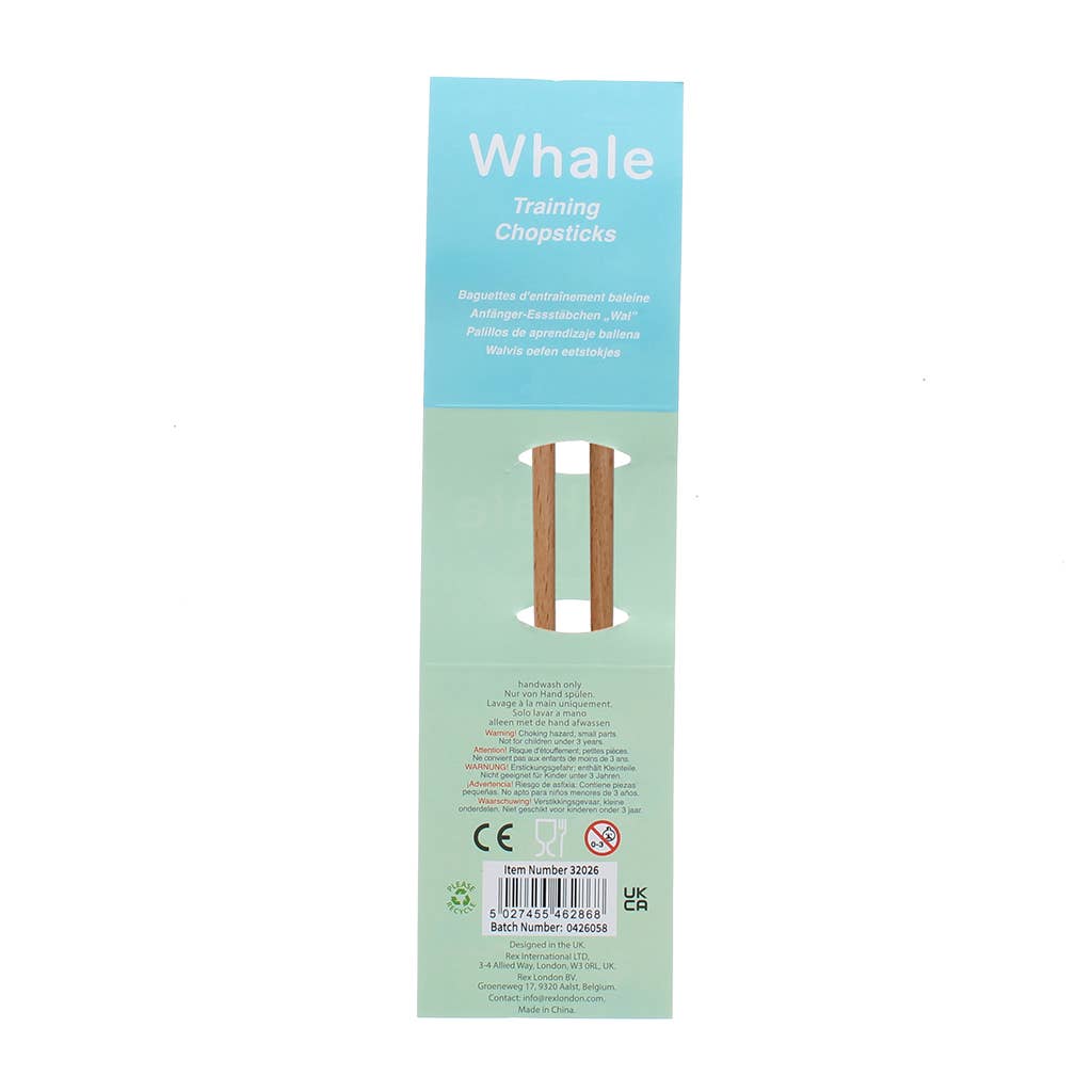 Training chopsticks - Whale