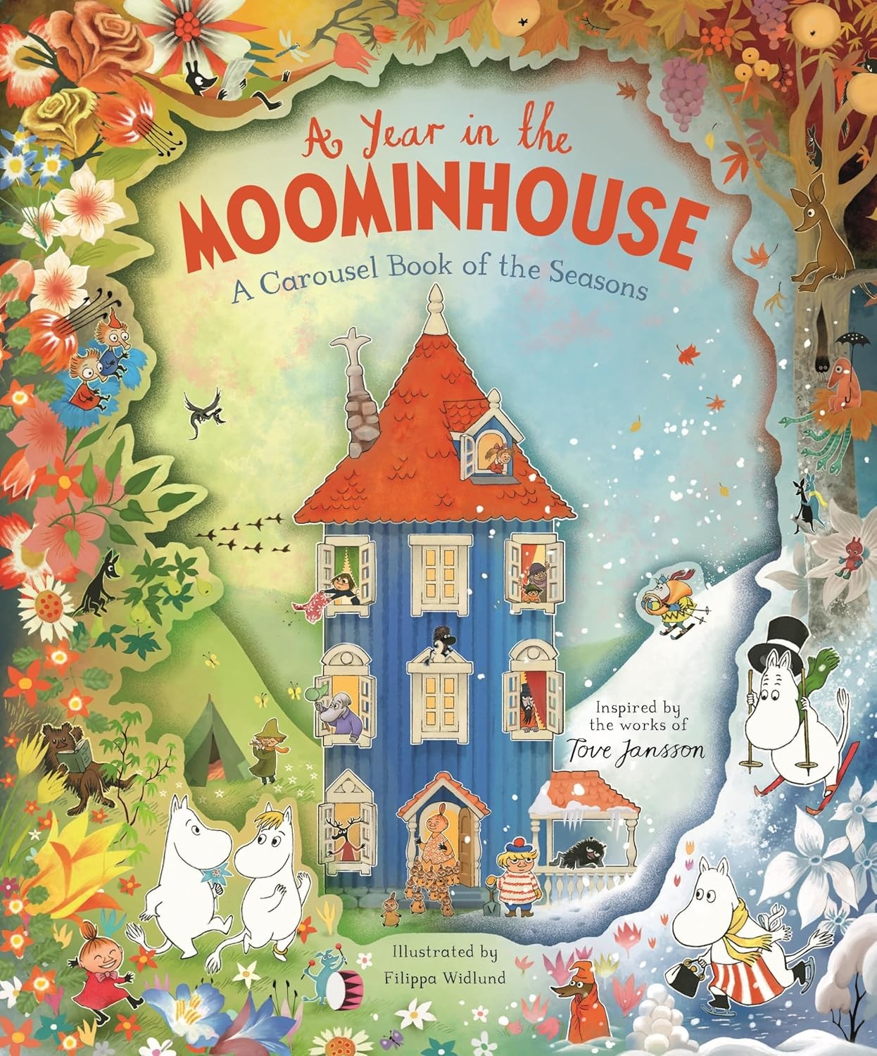YEAR IN THE MOOMINHOUSE: A CAROUSEL BOOK OF THE SEASONS (HB)