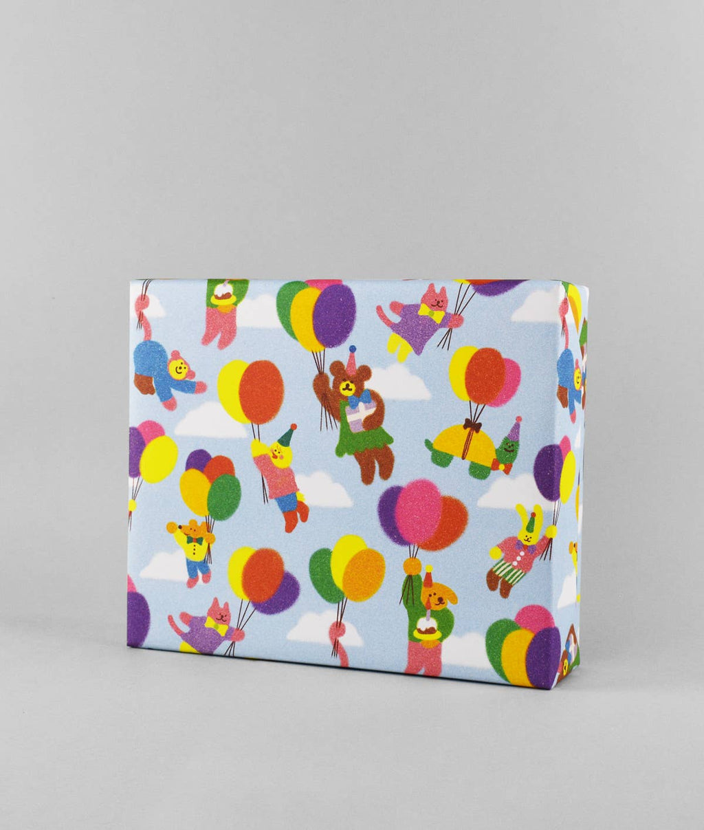 Balloon Birthday Gift Wrap