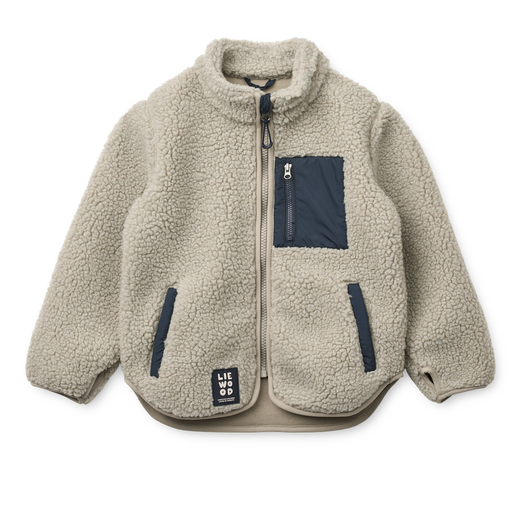 Liewood Nolan Pile Jacket - Mist