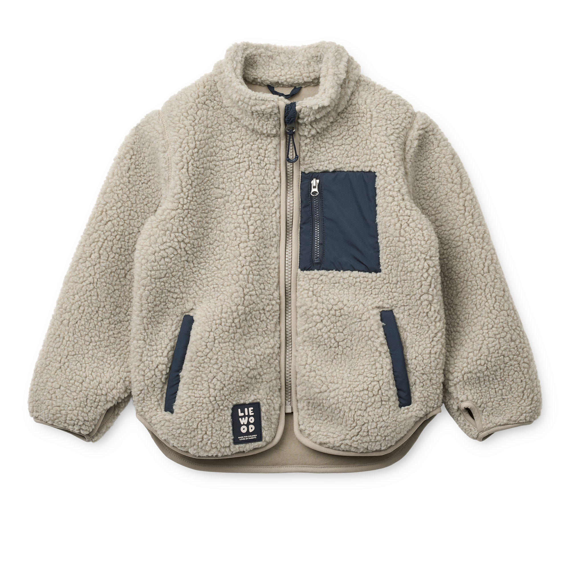 Liewood Nolan Pile Jacket - Mist