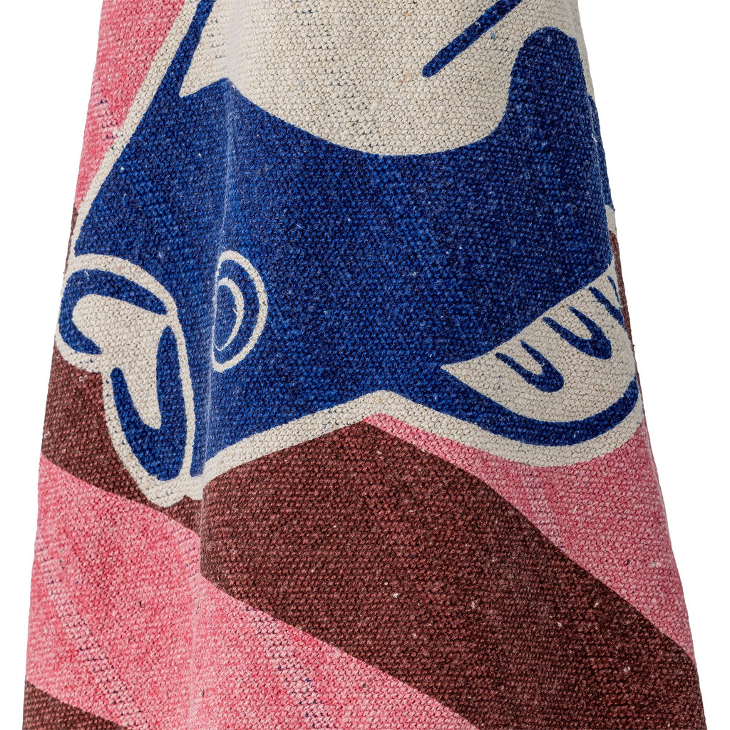 Bloomingville Remy Throw, Multi, Recycled Cotton