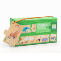 Djeco 10 pcs puzzle - Small and Big