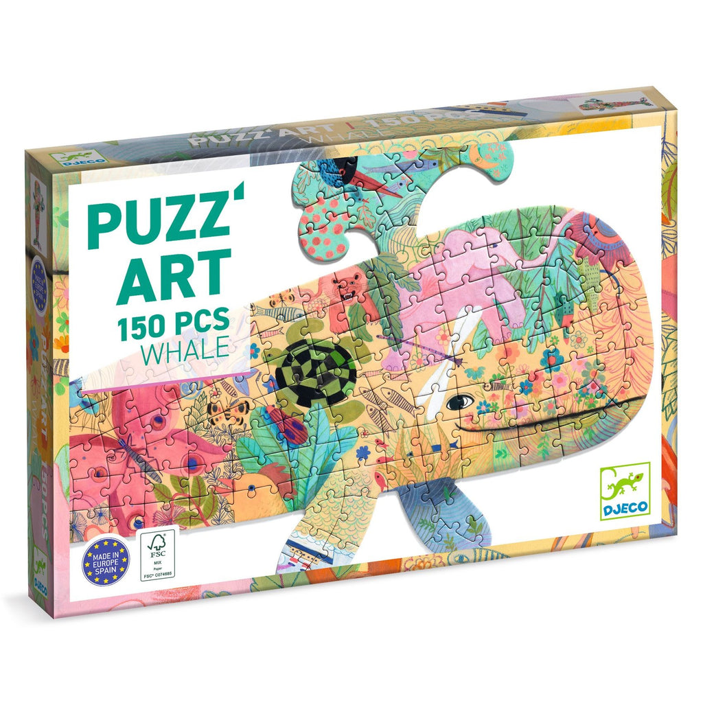 Djeco Whale 150 Piece Puzz'Art Jigsaw