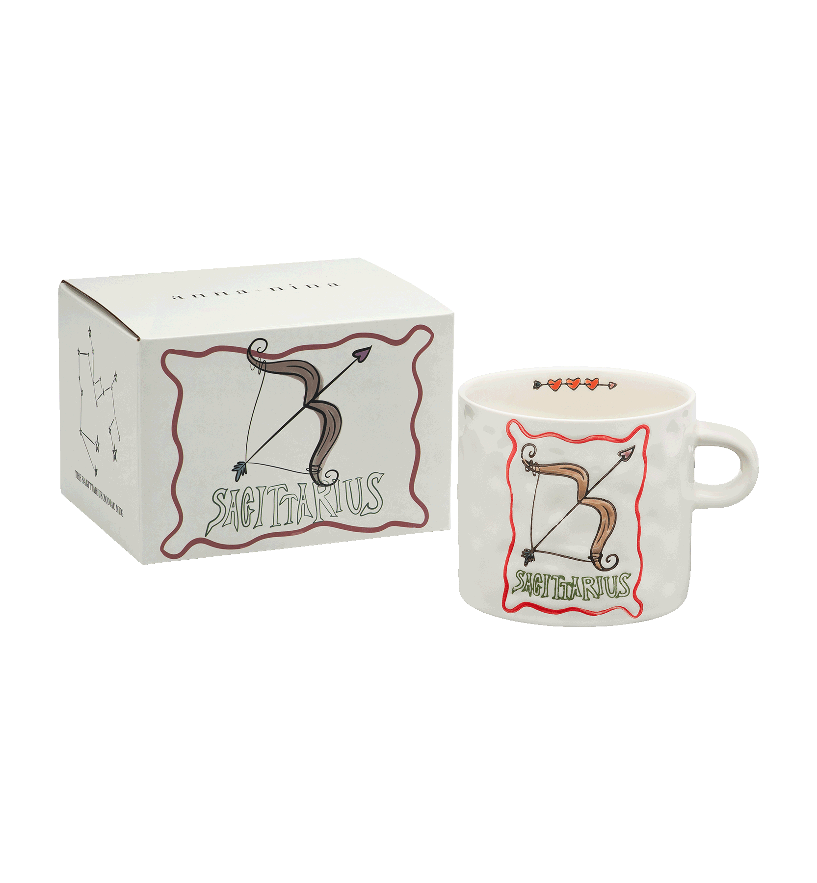 Anna+Nina Zodiac Mugs