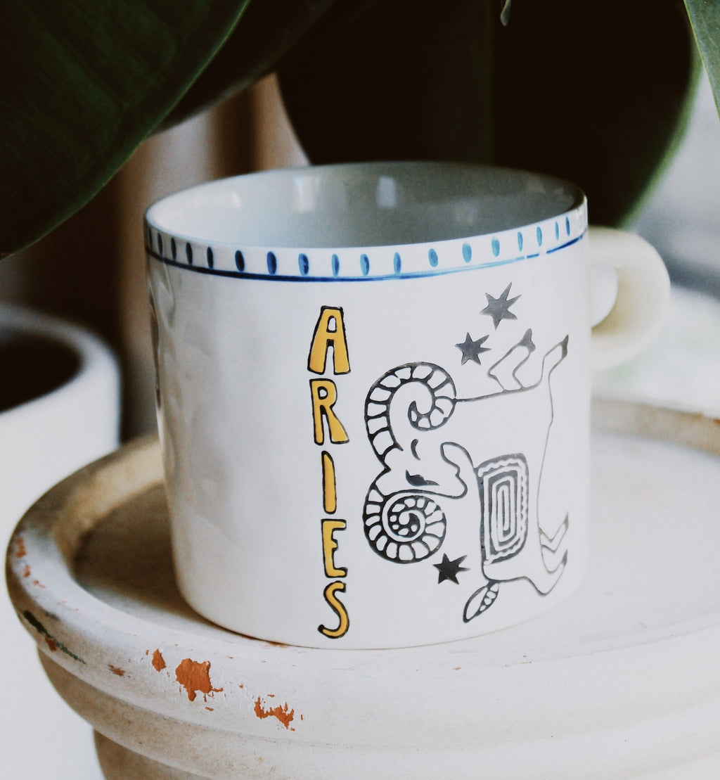 Anna+Nina Zodiac Mugs