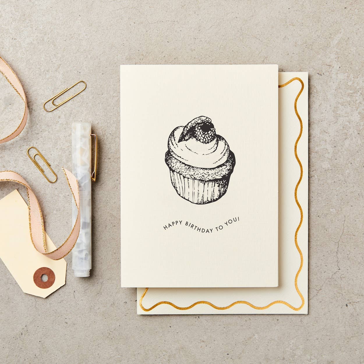 Cupcake Happy Birthday To You