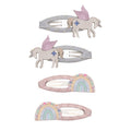 Mimi & Lula Unicorn and rainbow hair clips