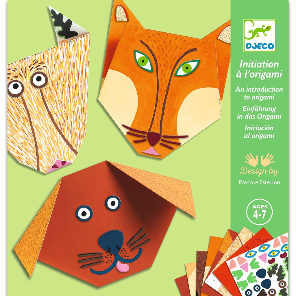 Djeco Origami Craft Set - Animals