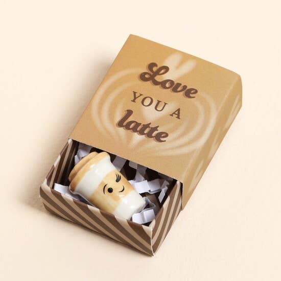 Tiny Matchbox Ceramic Tokens