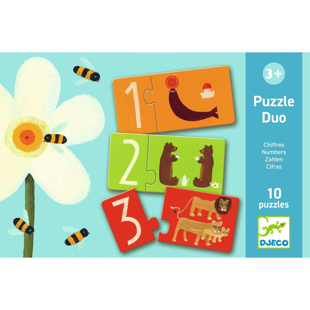 Djeco Puzzle Duo Numbers
