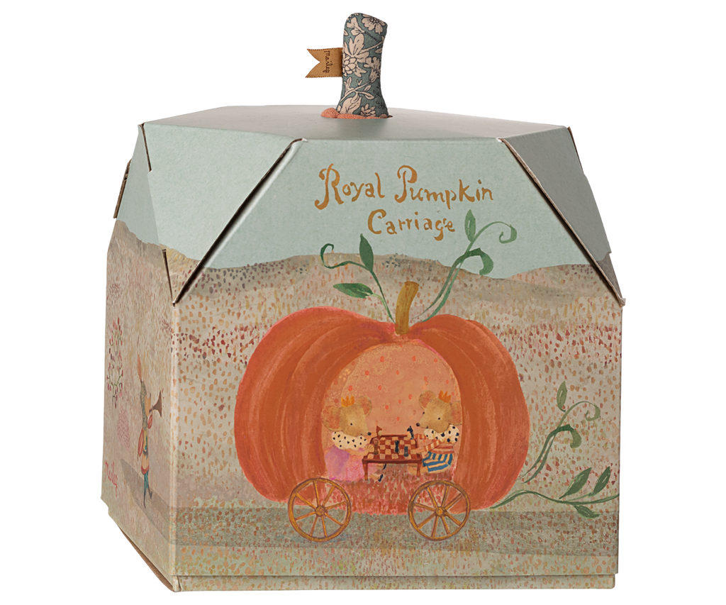 Maileg Pumpkin carriage, Mouse