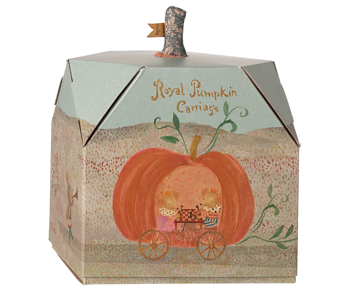 Maileg Pumpkin carriage, Mouse